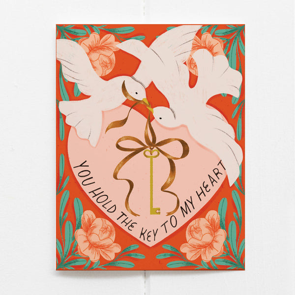 You Hold The Key To My Heart Card