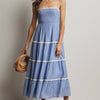 Smocked Tiered Maxi Dress