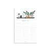 "Market List" Kitchen Shelf Notepad