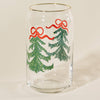 Evergreen Cheer Christmas Tree Can Glass