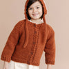 Classic Baby Cardigan - Cinnamon