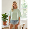 Striped Relaxed Fit Knit Tee