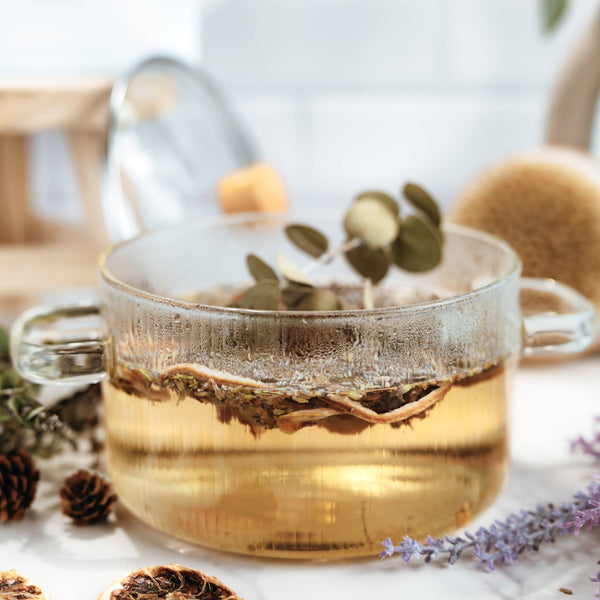 Wood & Glass Simmer Pot