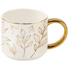 Gold Leaves Coffee Mug