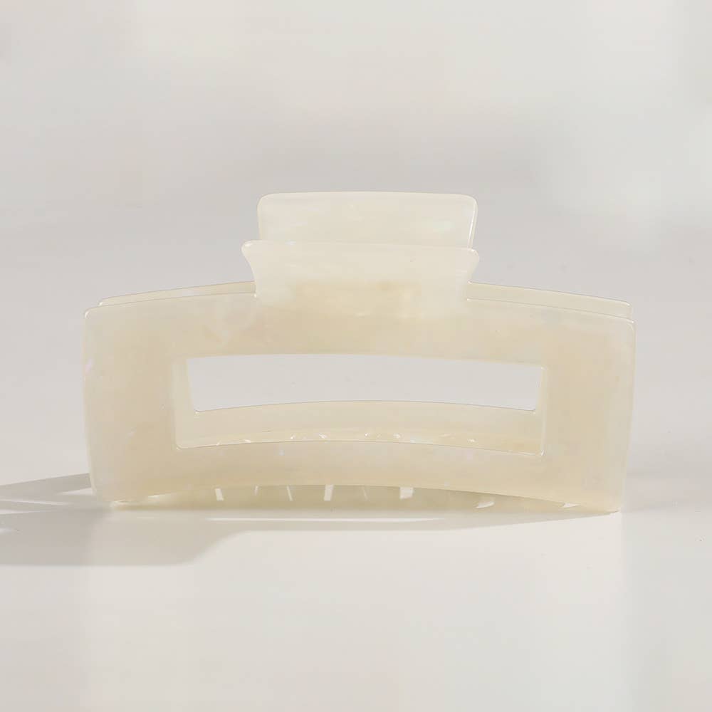 Luna Large Core Classic Rectangle Claw Clip