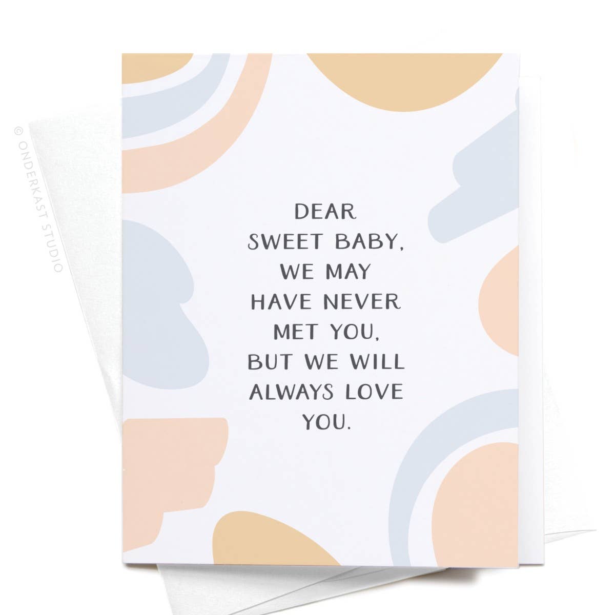 Dear Sweet Baby Miscarriage Card