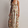 Floral Panel Midi Dress