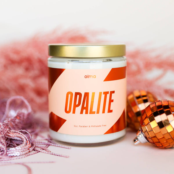 Opalite Candle