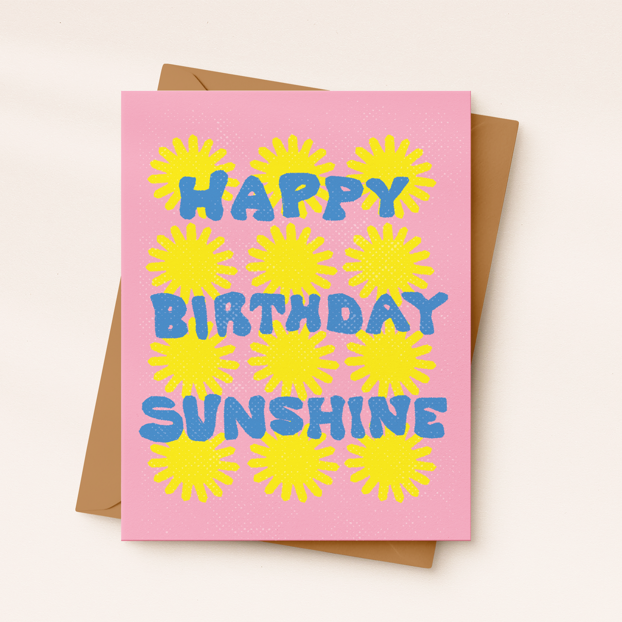 Happy Birthday Sunshine Card Card