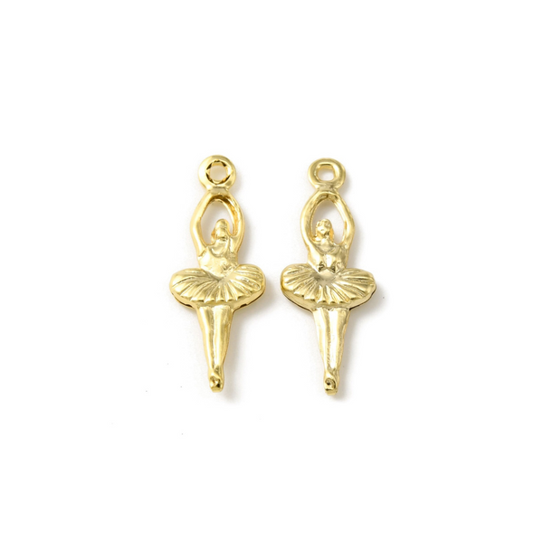 Gold Prima Ballerina Charm