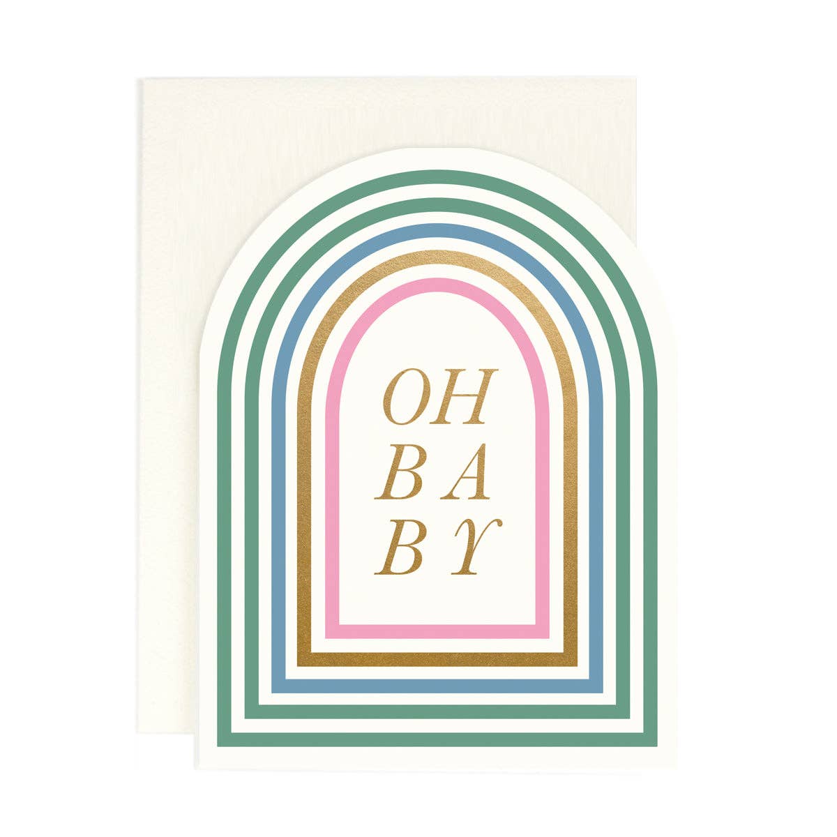 Arched - Oh Baby Greeting Card