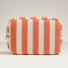 Terry Fabric Striped Multi-Purpose Pouch
