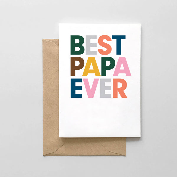 Best Papa Ever Card