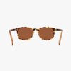 Bean Classic Tortoise Polarized Unisex Round Classic Sunglasses