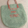 Swim And Tonic Straw Beach Tote
