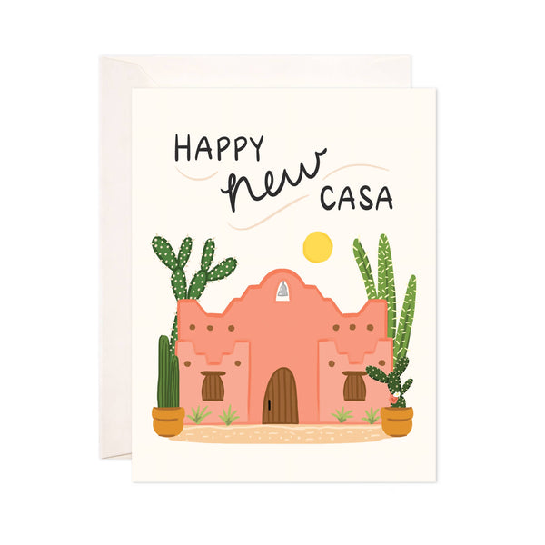 Happy New Casa Greeting Card
