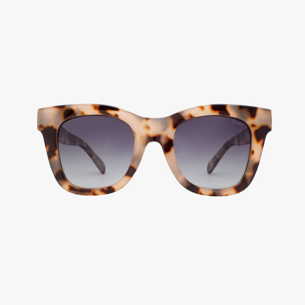 Baily Latte Polarized Oversized Square Sunglasses