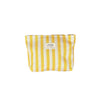 Striped  Make Up Bag