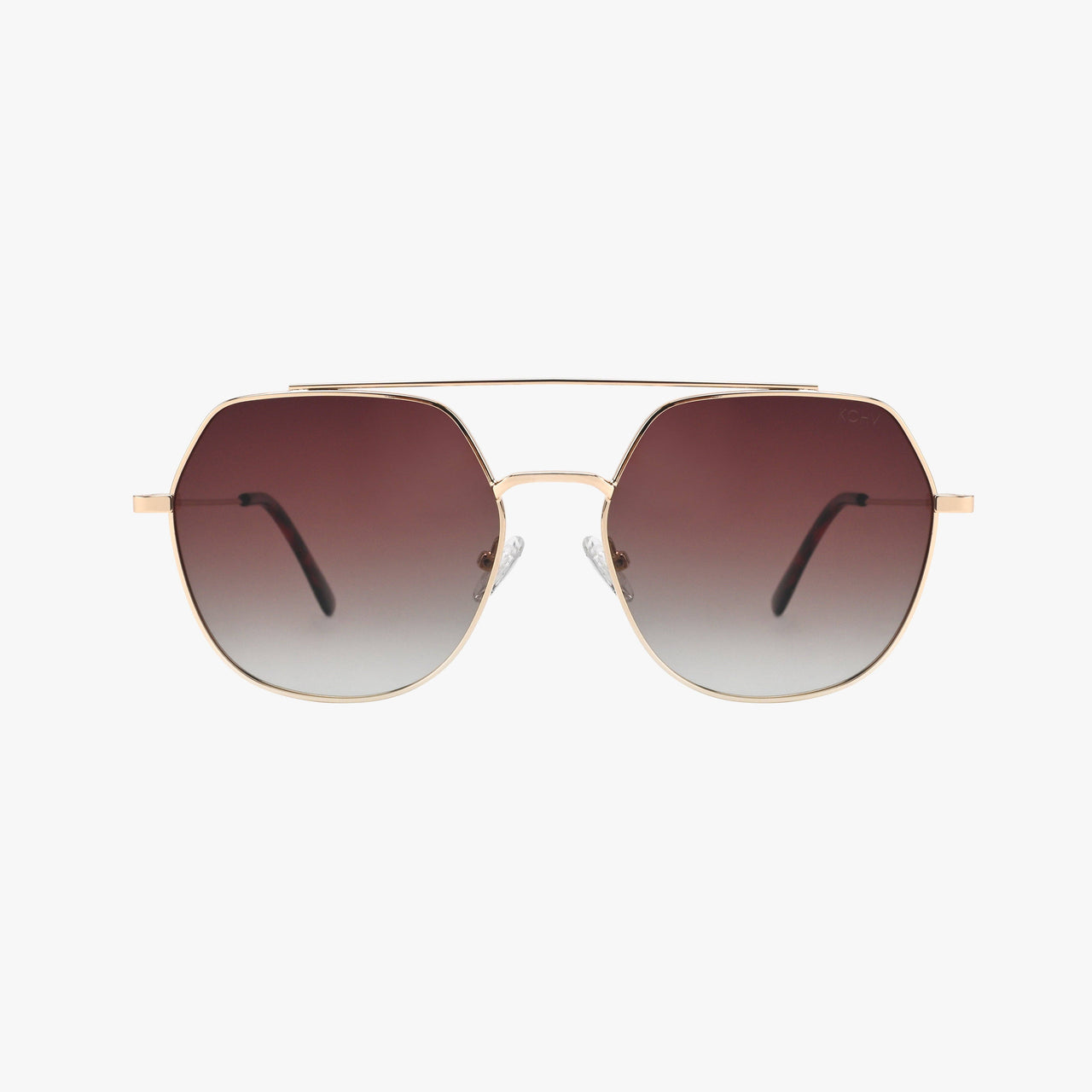 PALM FADE Polarized Premium Metal Geometric Sunglasses