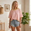 Striped Relaxed Fit Knit Tee