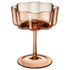 Flower Wave Coupe Cocktail Glass