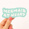 Mermaid at Heart Sticker Sticker