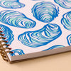 Oyster Letterpress A5 Spiral Notebook