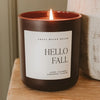 Hello Fall Soy 15 oz. Candle- Matte Jar