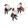 Santa Felt Ornament- Three Style Options