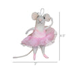 Ballerina Mouse Felt Ornament