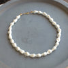 Whispering Dunes Shell Pearl Necklace - 16 inch
