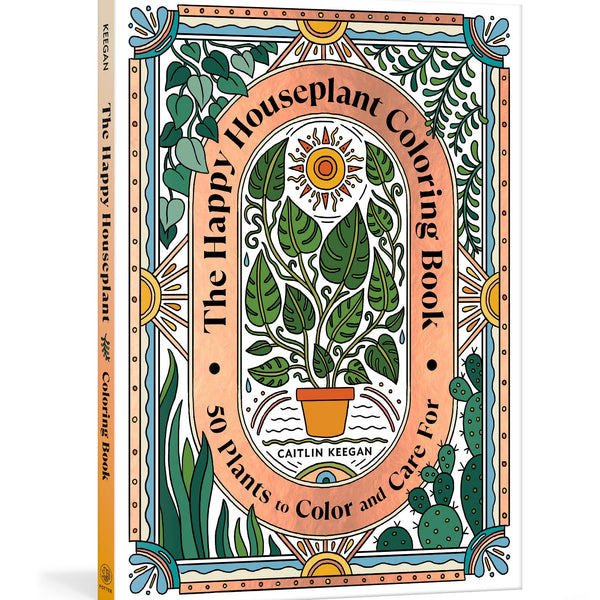 The Happy Houseplant Coloring Book