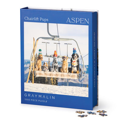 Gray Malin Aspen 1000 Piece Book Puzzle