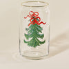 Evergreen Cheer Christmas Tree Can Glass