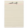 Note to Self Notepad