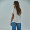 Knit Cotton Modal Spandex Textured Print Top