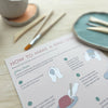 Meditative Art Clay Kit + Self-Care Meditations and Projects