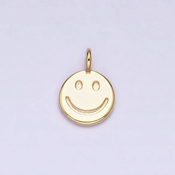 Mini Smiley Face Charm