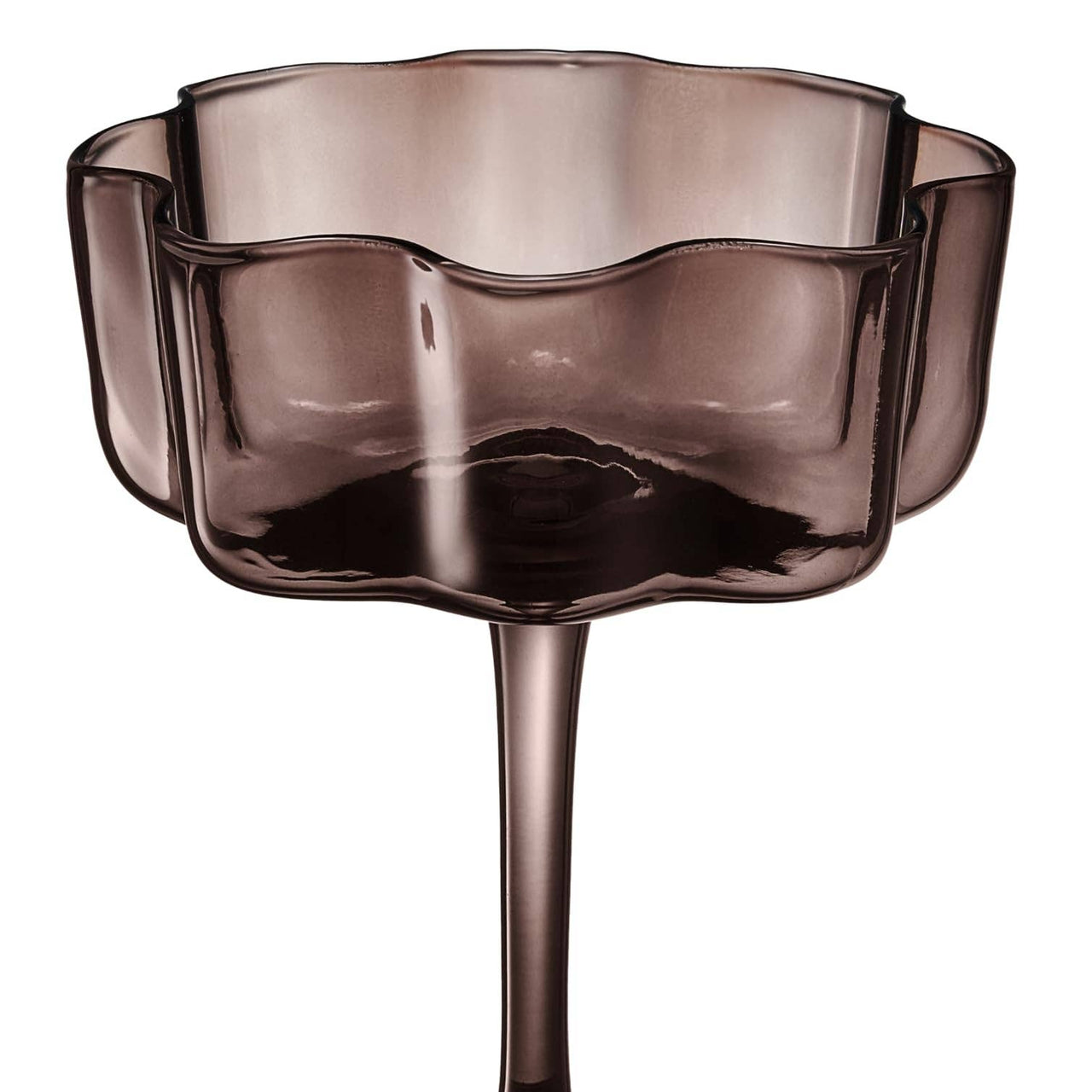 Flower Wave Coupe Cocktail Glass