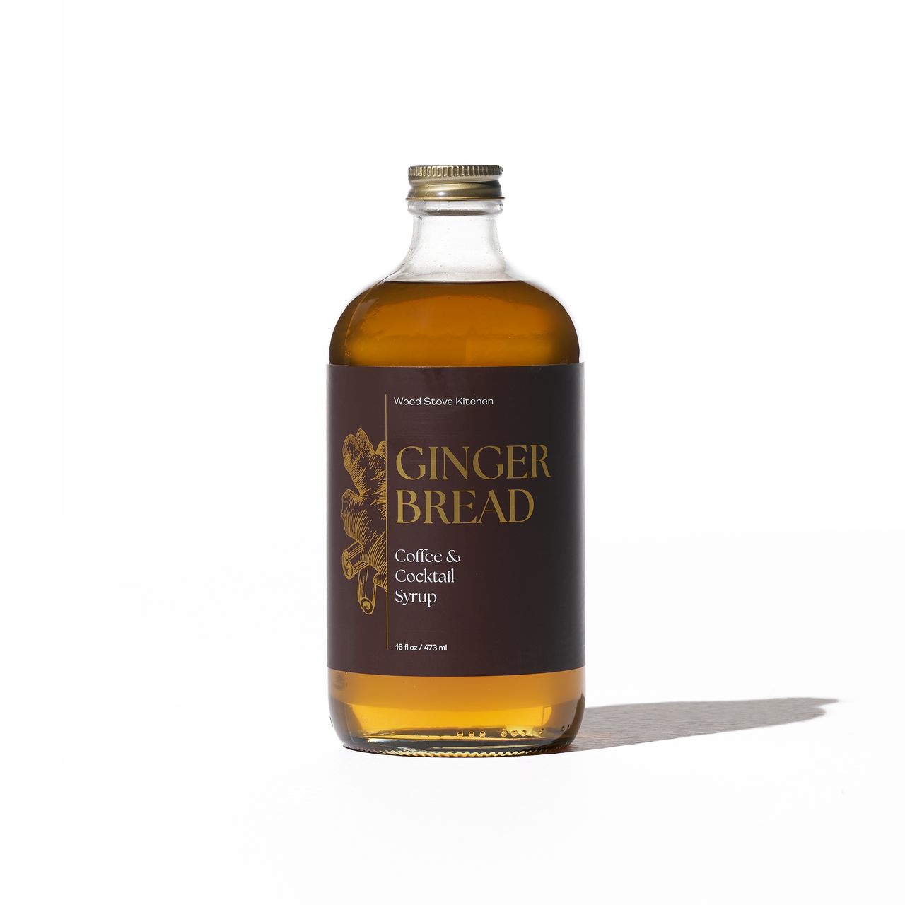 Gingerbread Coffee & Cocktail Syrup, 16 fl oz