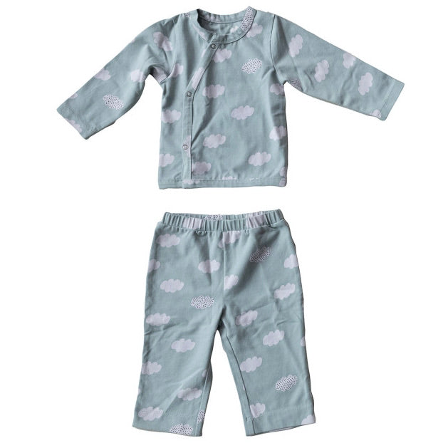 Long Sleeve Baby Kimono Top & Pants