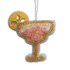 Beaded Fabric Cocktail Ornaments
