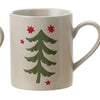 Hand Painted Stoneware Tree Mug - 4 Styles