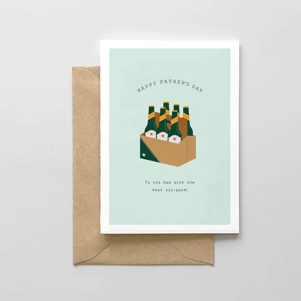 Best Six-Pack Father's Day Card