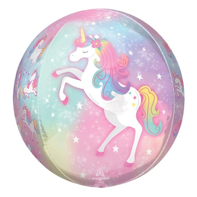 Enchanted Unicorn Orbz Balloon