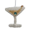 Beaded Fabric Cocktail Ornaments