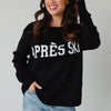 Black Apres Ski Sweater