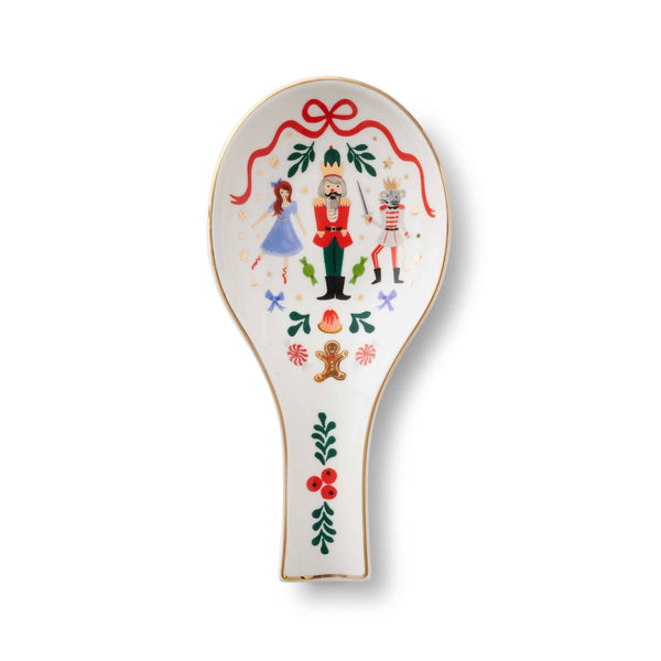 Nutcracker Porcelain Spoon Rest