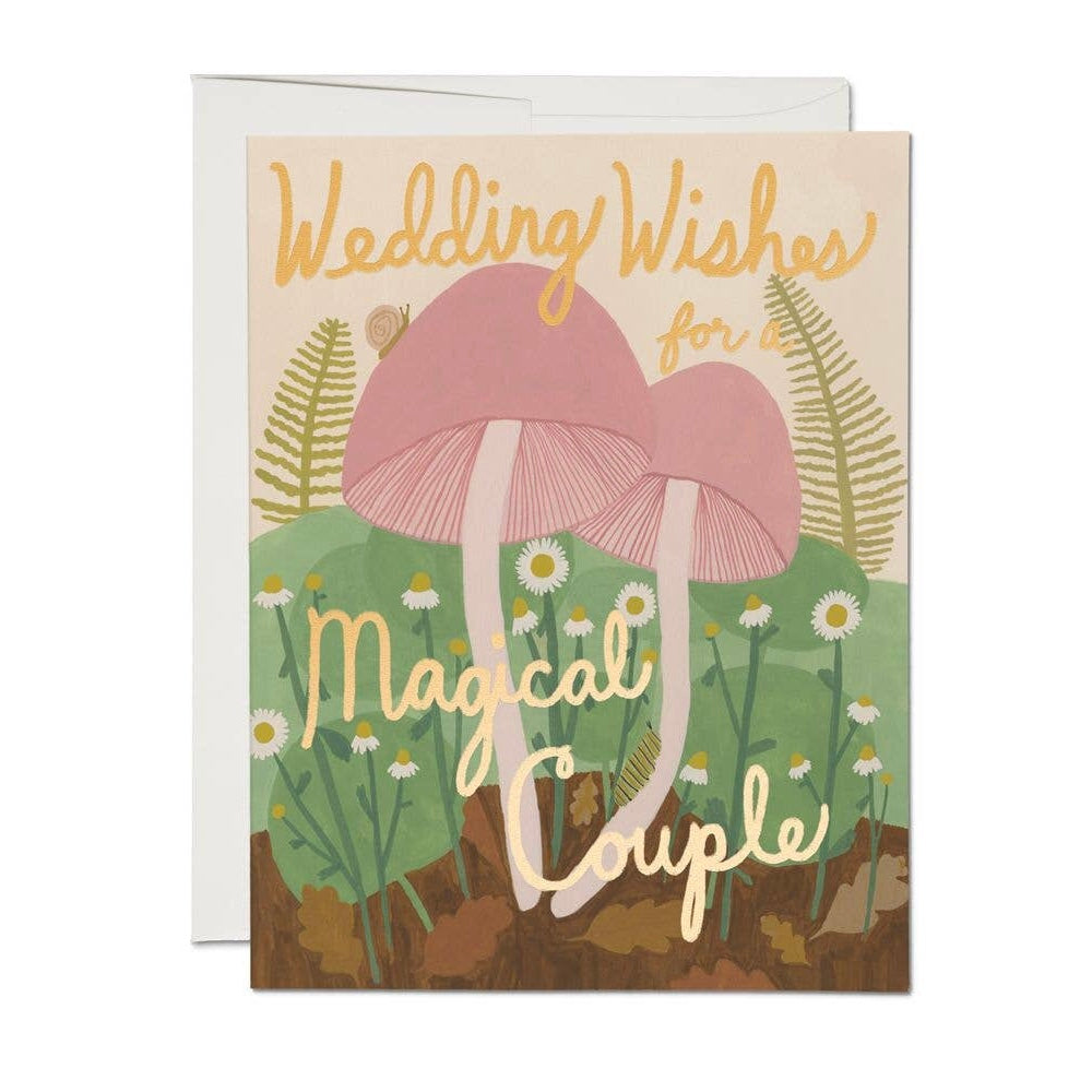 Magical Couple wedding card