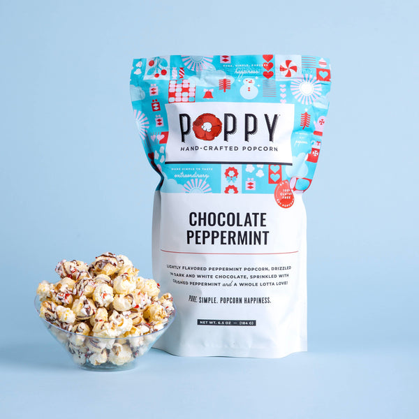 Chocolate Peppermint Popcorn